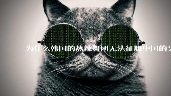 为什么韩国的热辣舞团无法征服中国的男性市场？？