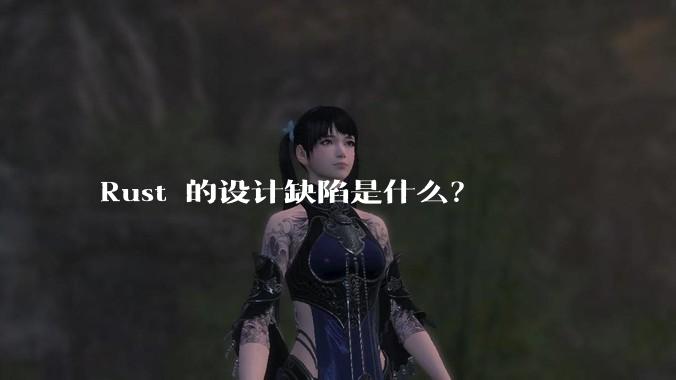 Rust 的设计缺陷是什么？