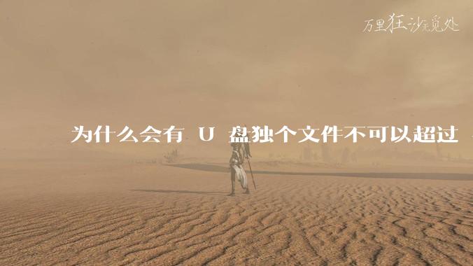 为什么会有 U 盘独个文件不可以超过 4GB 这种设定？